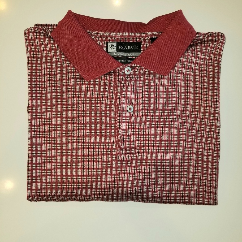 Jos A Bank Leadbetter Golf Shirt